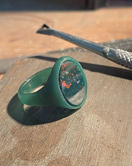 Crafting Bloodstone Signet Rings: A Journey of Creativity and Mastery - HerbertandWilks Jewellery