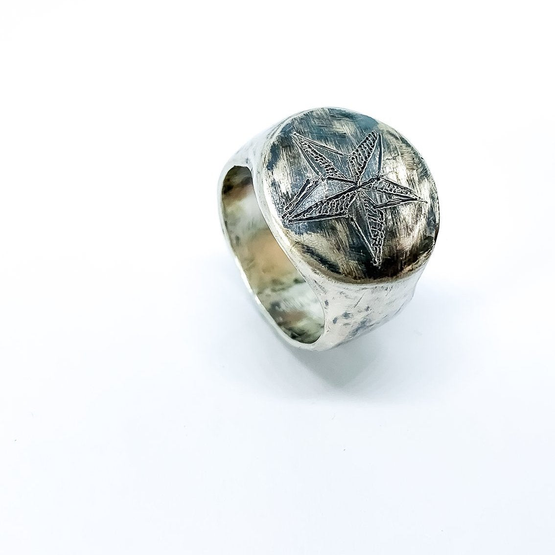 Ashton Signet Ring, in Sterling Silver - HerbertandWilks Jewellery