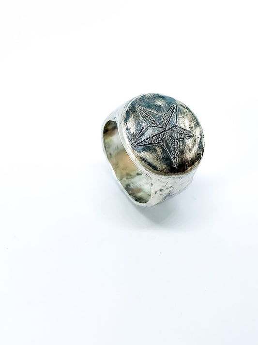 Ashton Signet Ring, in Sterling Silver - HerbertandWilks Jewellery