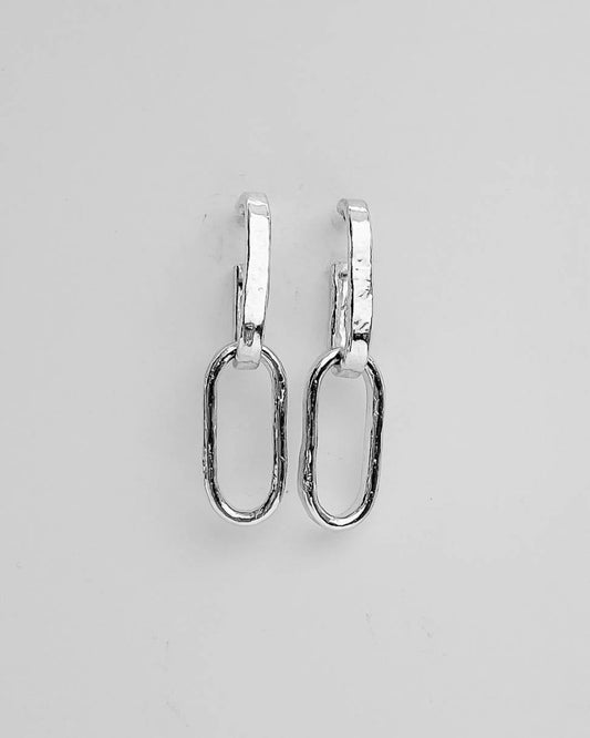 Chain Link Earrings - v2 - HerbertandWilks Jewellery