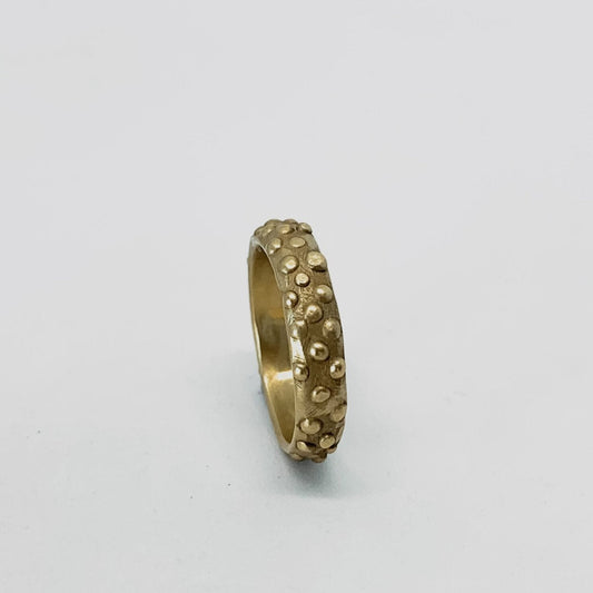 Fluid Ring - Medium - 9ct Yellow Gold - HerbertandWilks Jewellery