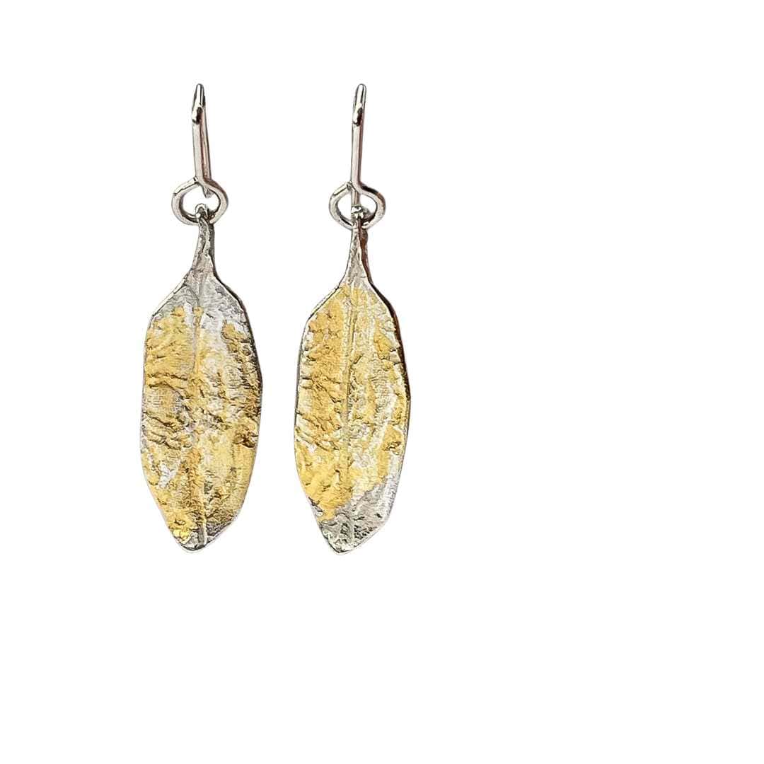 Lace Leaf Earrings - HerbertandWilks Jewellery