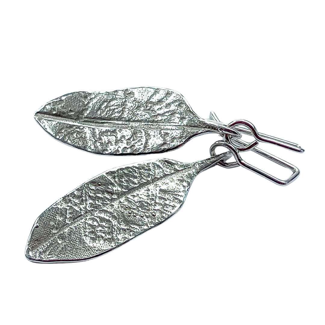 Lace Leaf Earrings - HerbertandWilks Jewellery