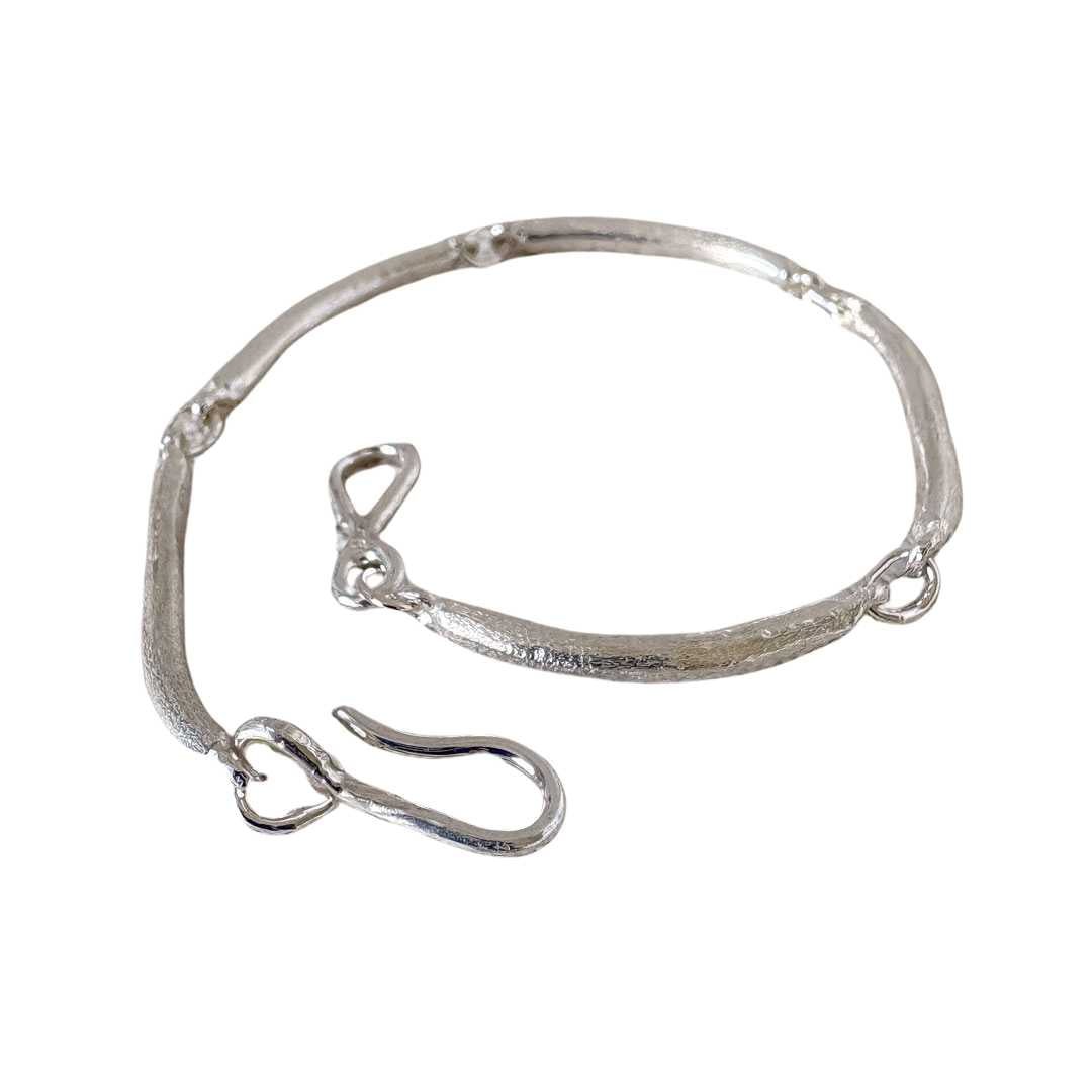 Line Chain Bracelet in Sterling Silver - HerbertandWilks Jewellery