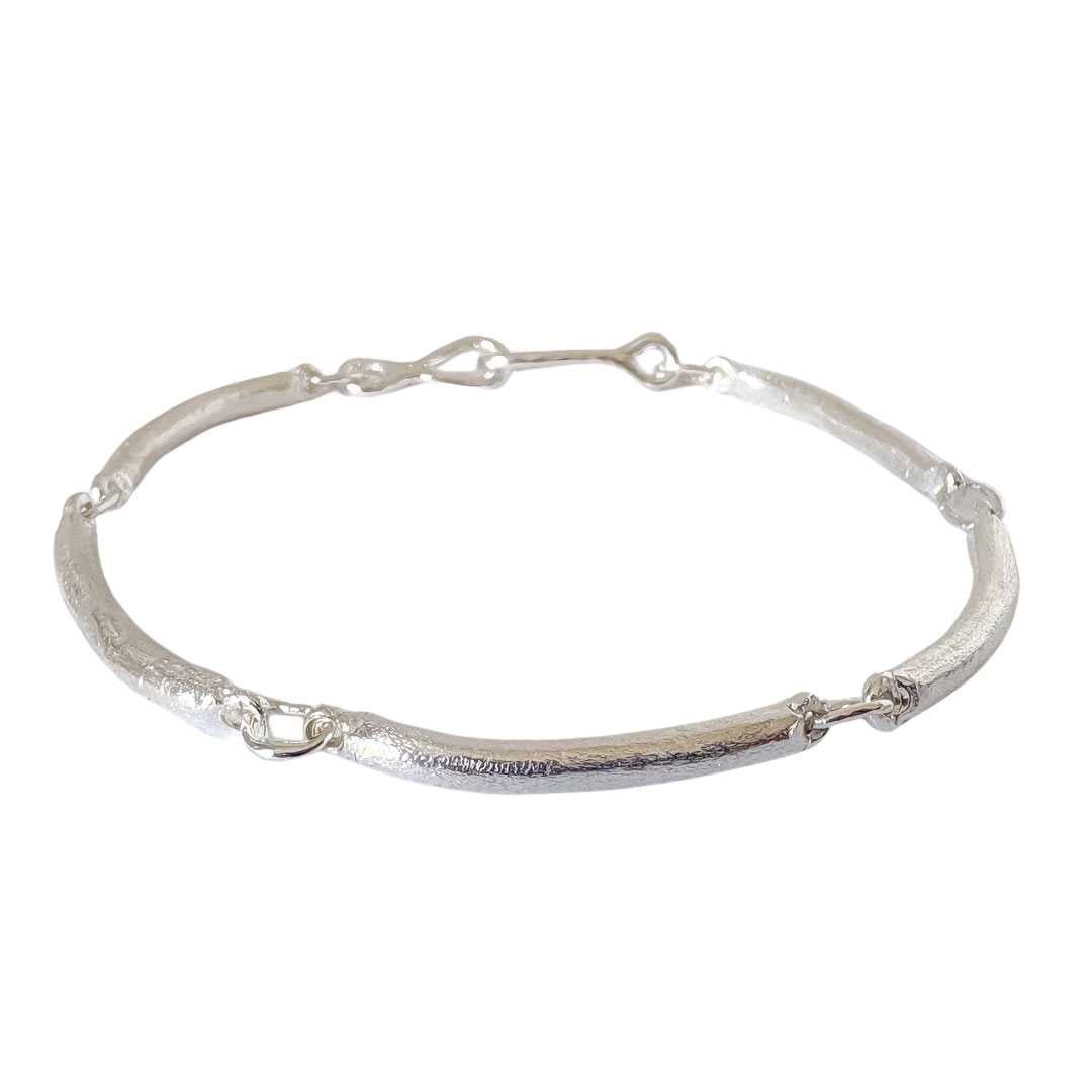 Line Chain Bracelet in Sterling Silver - HerbertandWilks Jewellery