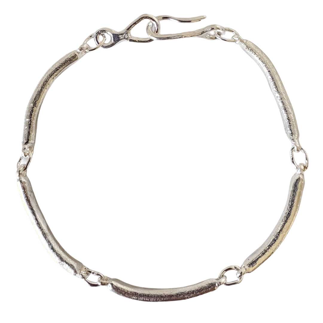 Line Chain Bracelet in Sterling Silver - HerbertandWilks Jewellery