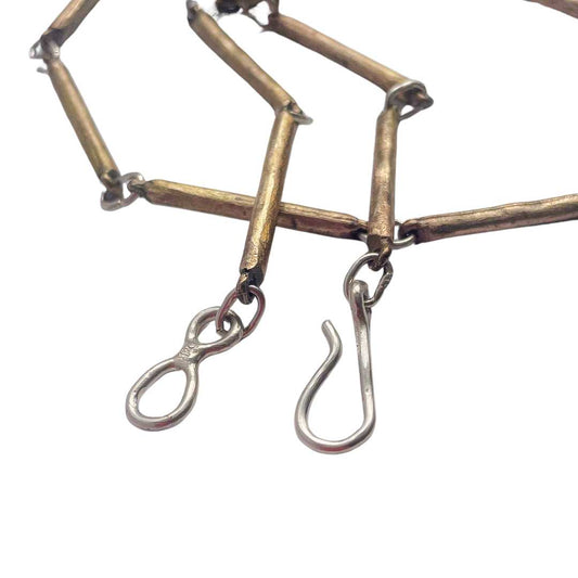 Line Chain Necklace in Bronze - HerbertandWilks Jewellery