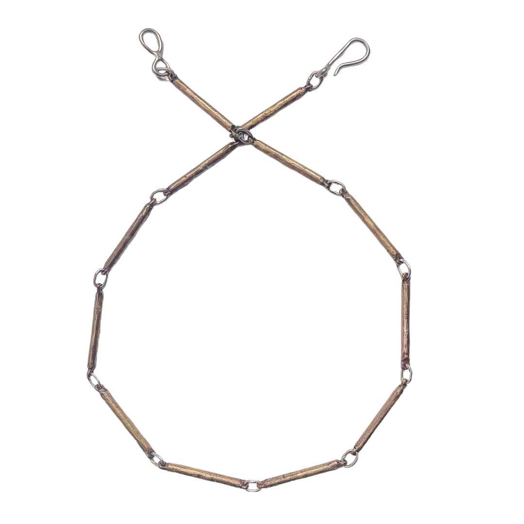 Line Chain Necklace in Bronze - HerbertandWilks Jewellery