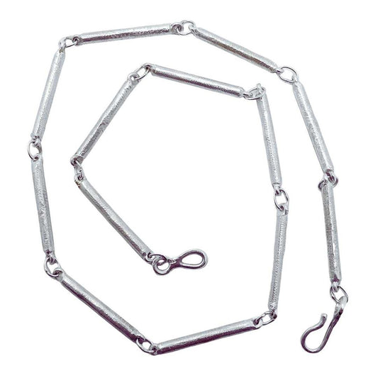 Line Chain Necklace in Sterling Silver - HerbertandWilks Jewellery