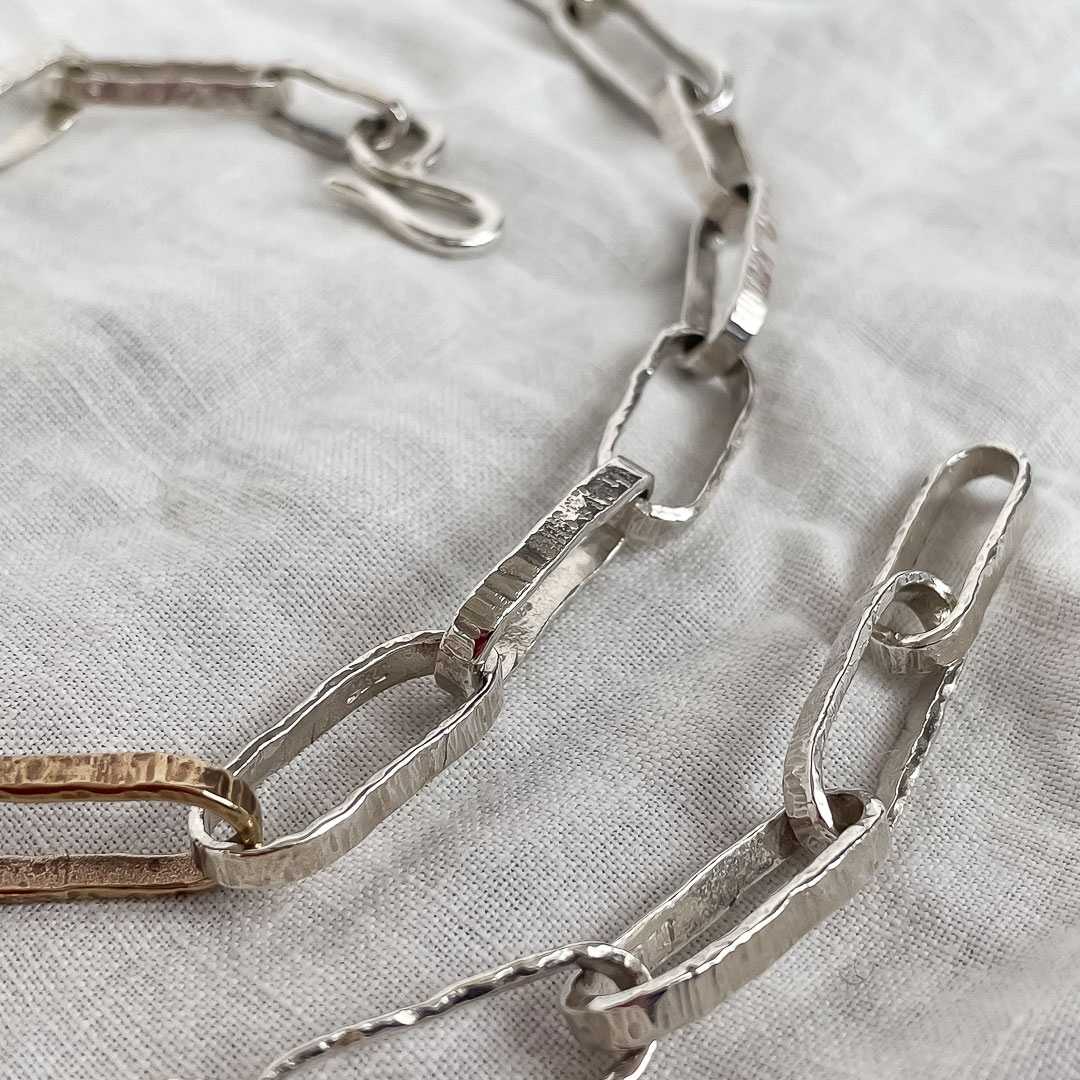 Paperclip Chain Necklace - HerbertandWilks Jewellery