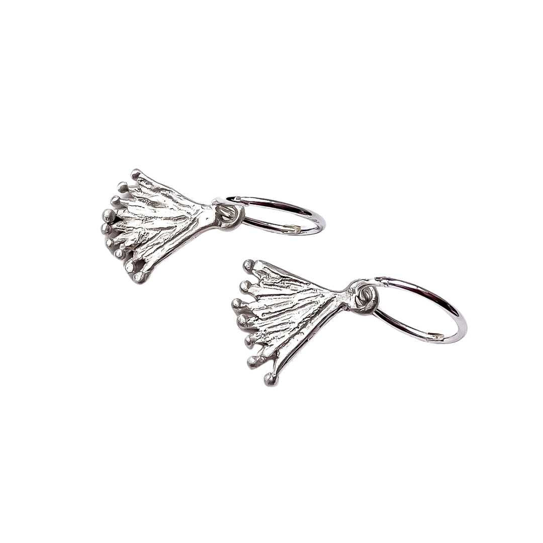 Pohutukawa Charm Sleeper Earrings - HerbertandWilks Jewellery